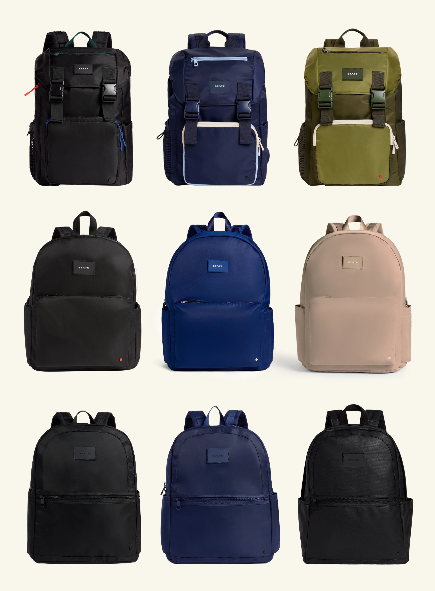 Image showing adult backpacks