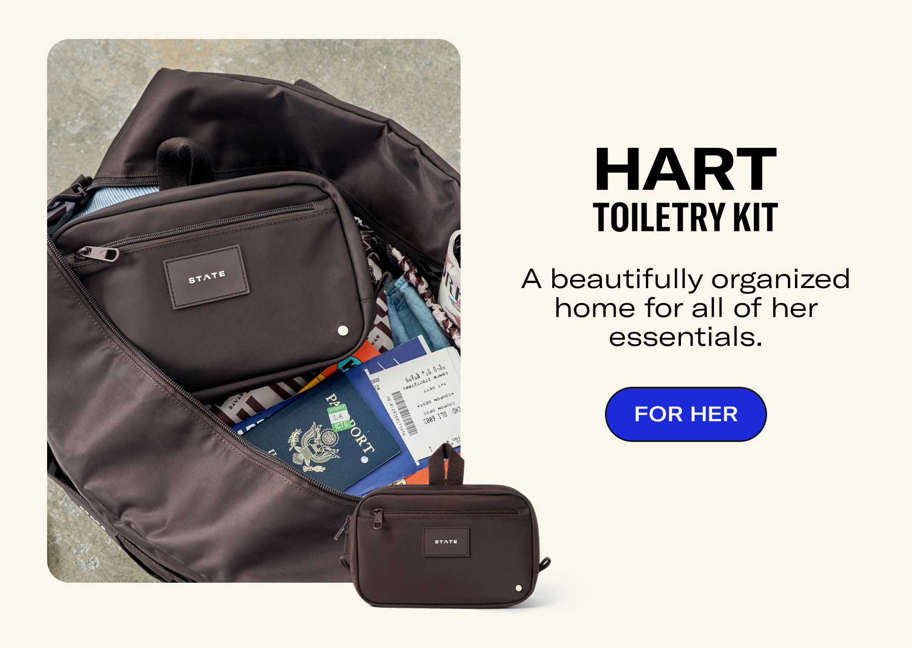 Hart Toiletry Kit for her