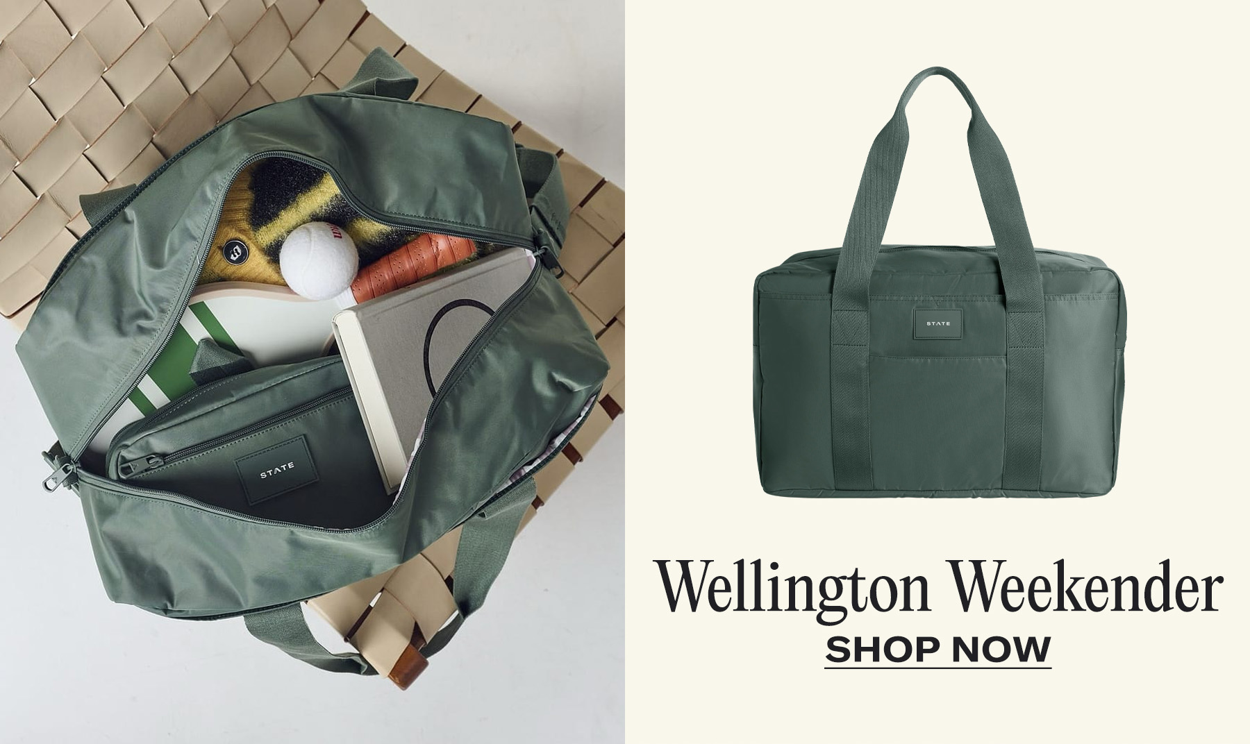 Wellington weekender Olive