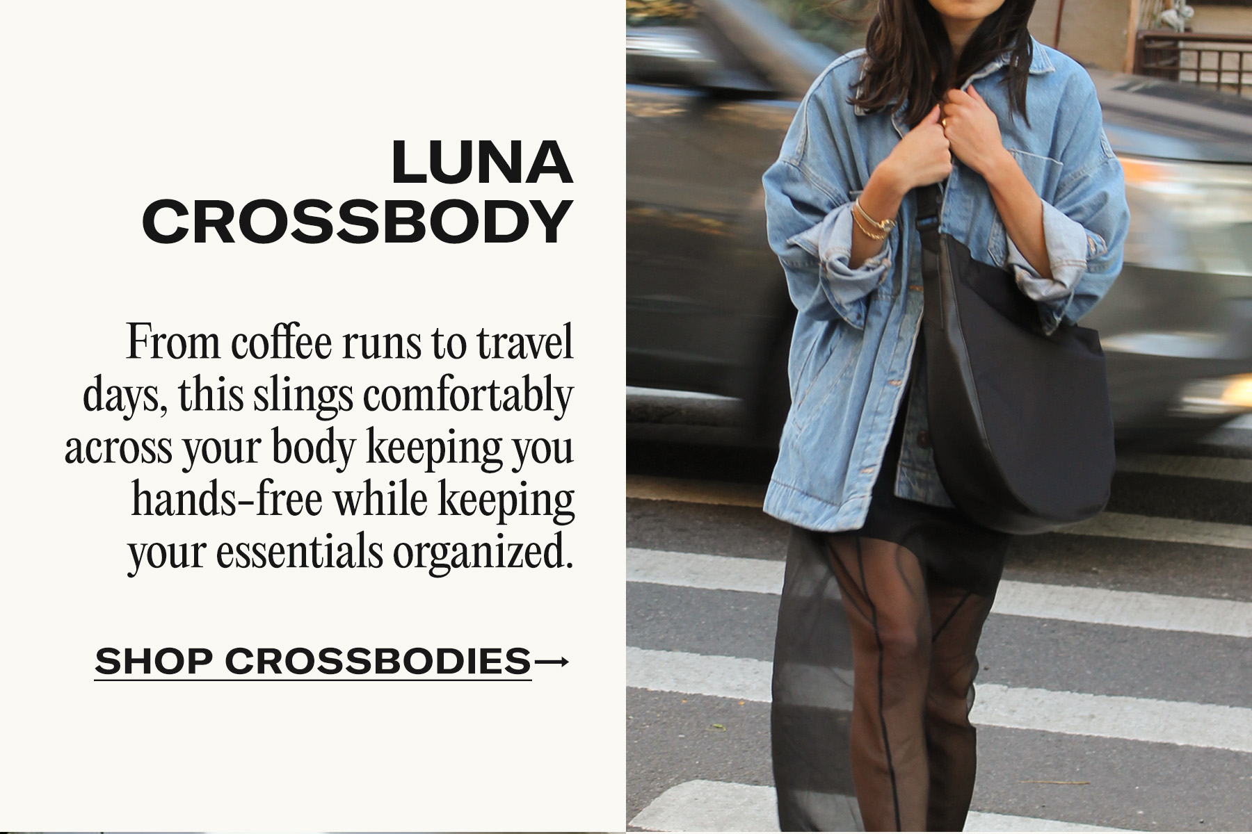 Luna Crossbody. Shop crossbodies