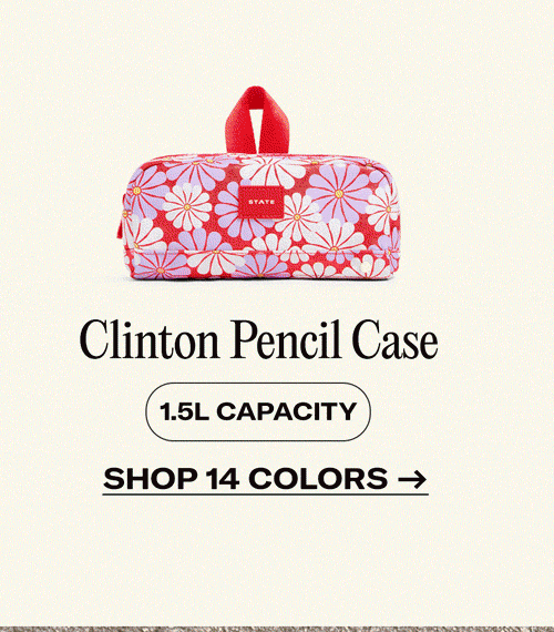 Clinton Pencil Case 1.5L Capacity