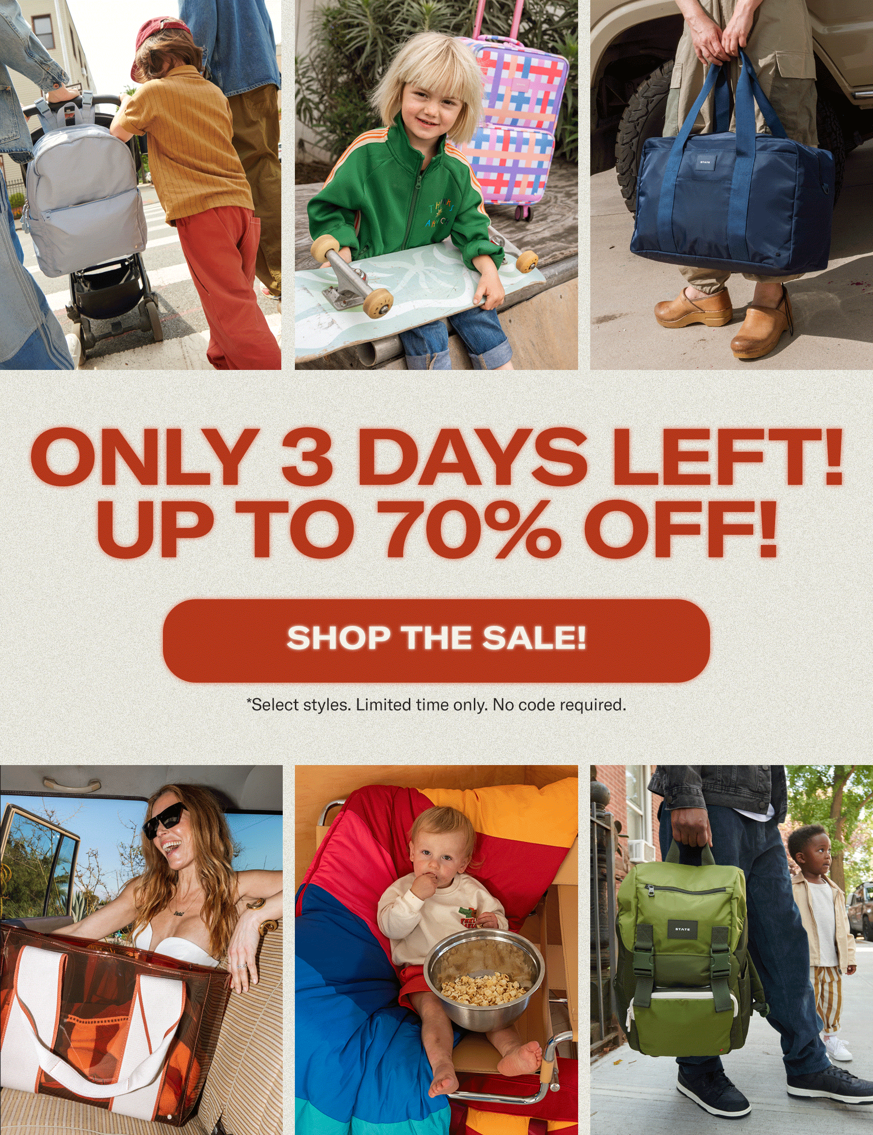 Only 3 days left! Up to 70% off!