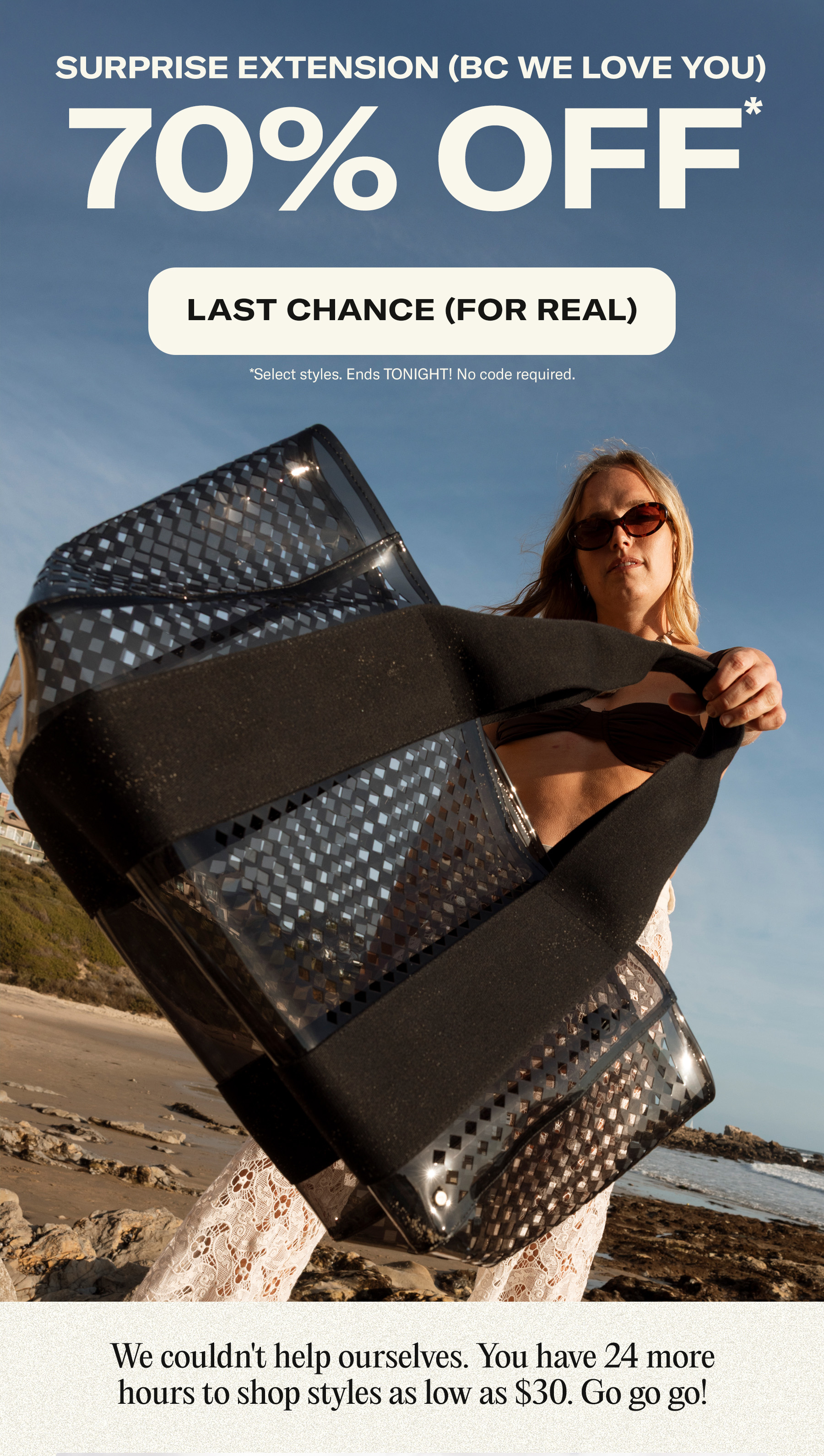 Surprise extensions(bc we love you) Up to 70% Off