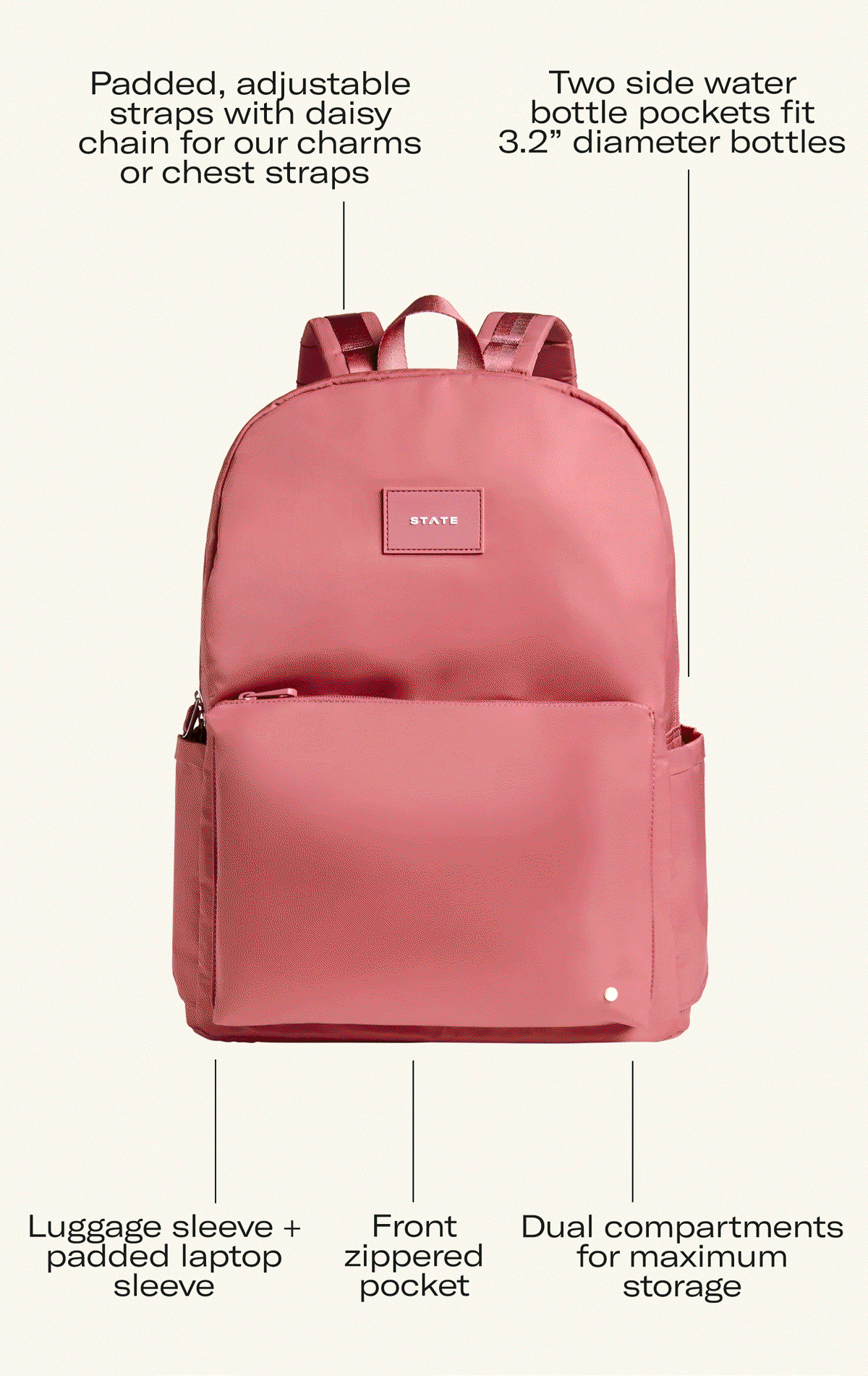 Reed Backpack Features