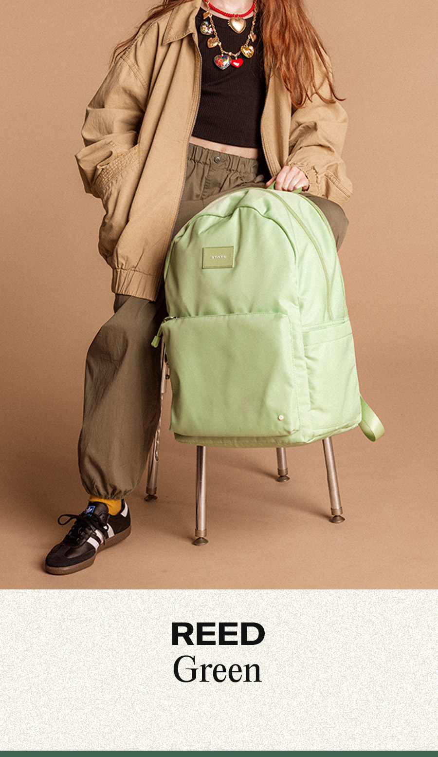 STATE Bags Reed Green