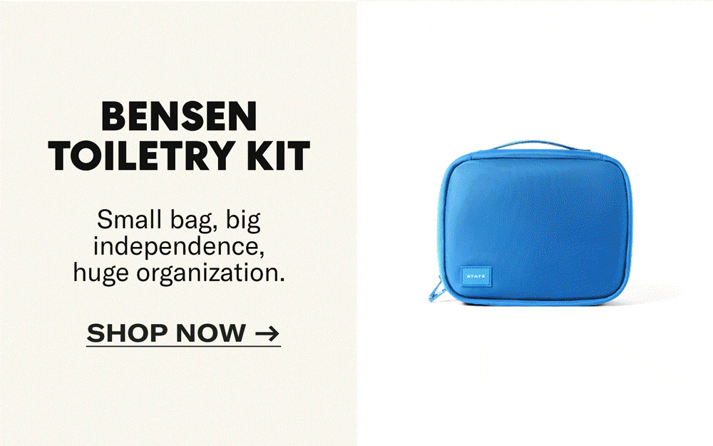 Shop Bensen Toiletry Kit Blue