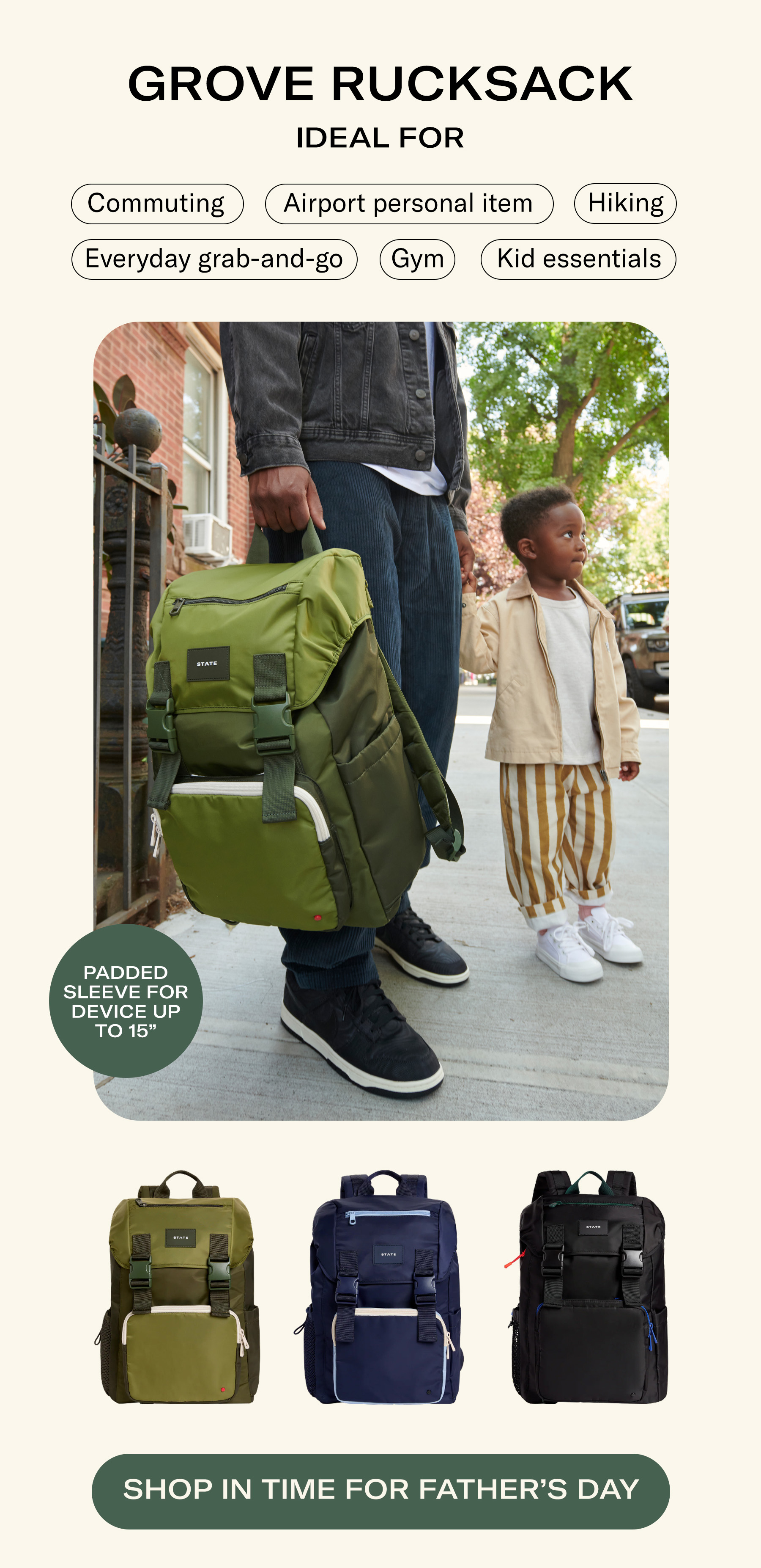 Shop in time for Father's Day