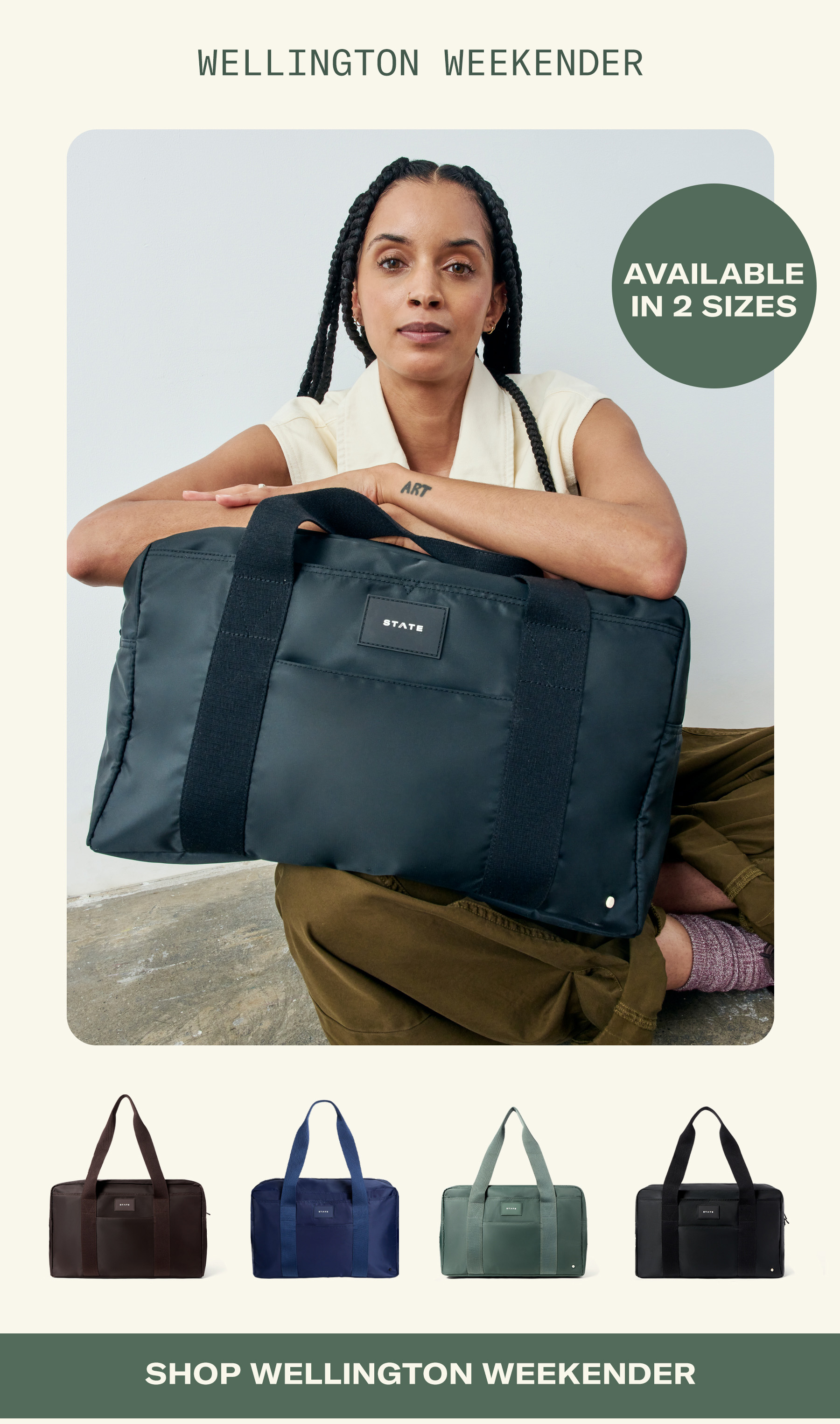 shop the wellington weekender