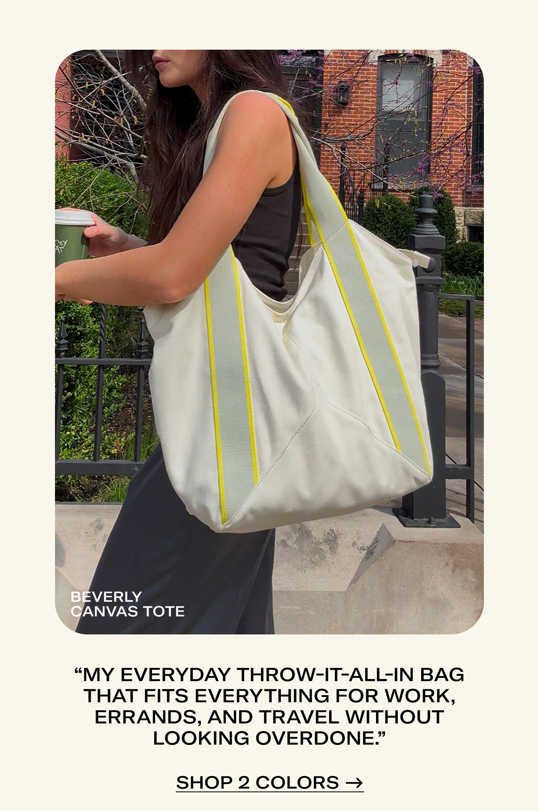 Shop Beverly Canvas Tote