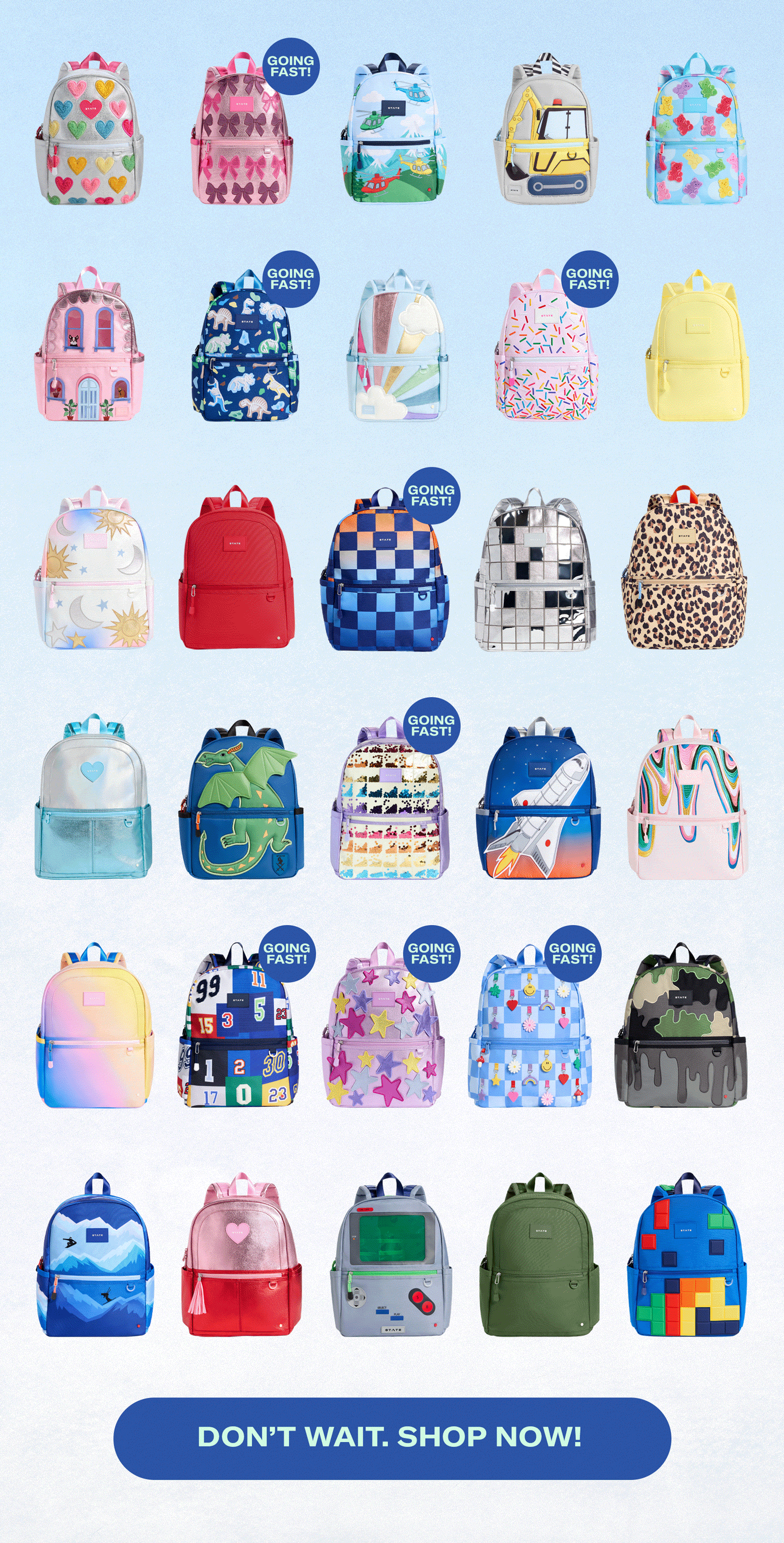 DONT WAIT. SHOP NOW!
