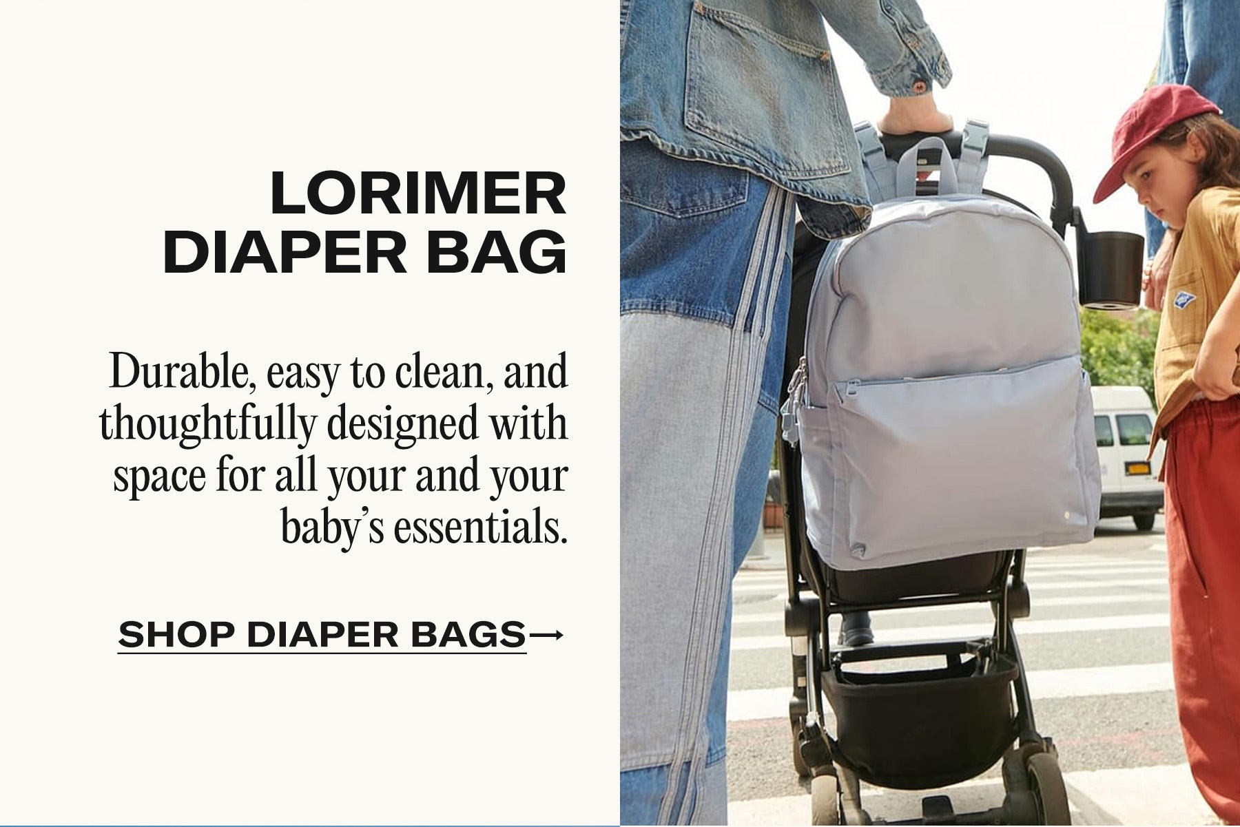 The Lorimer Diaper Bag