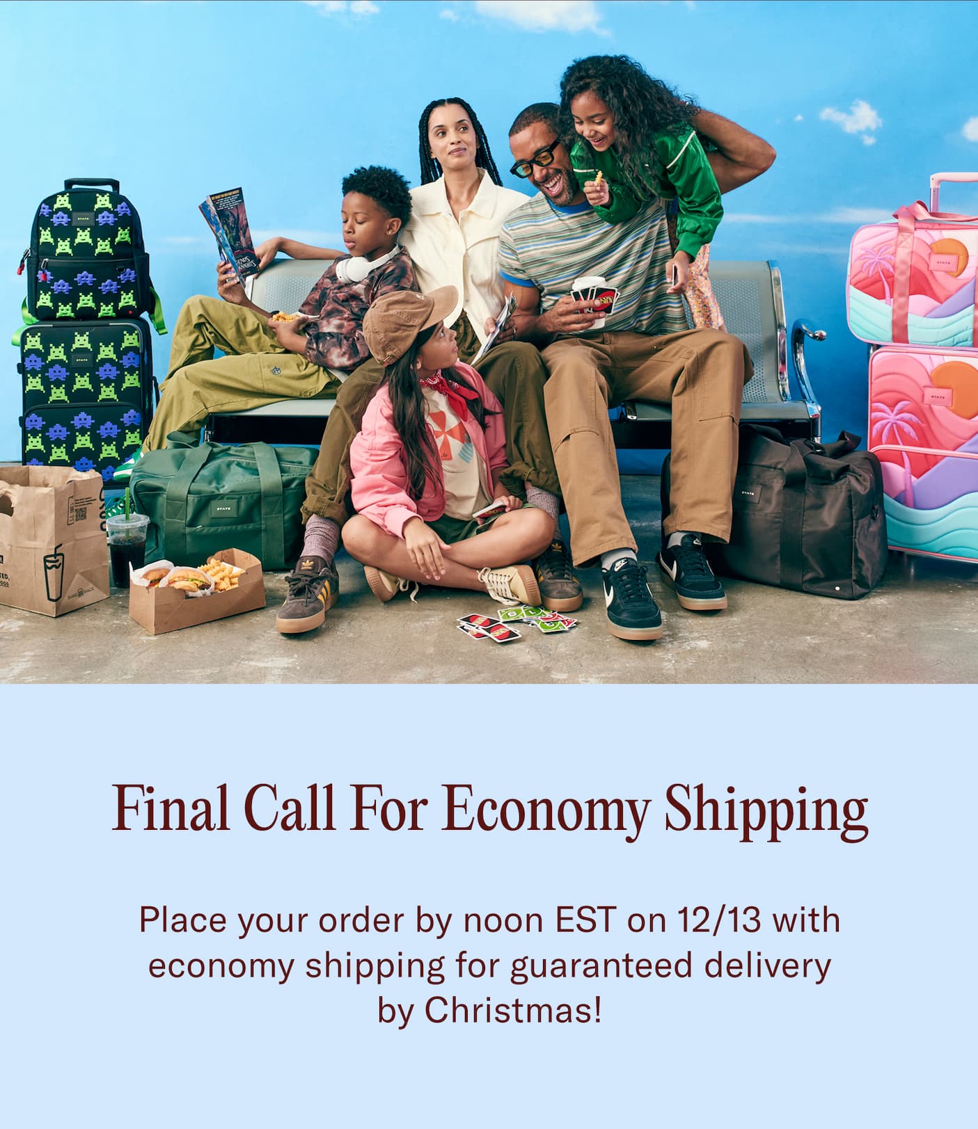 Final call for economy shipping