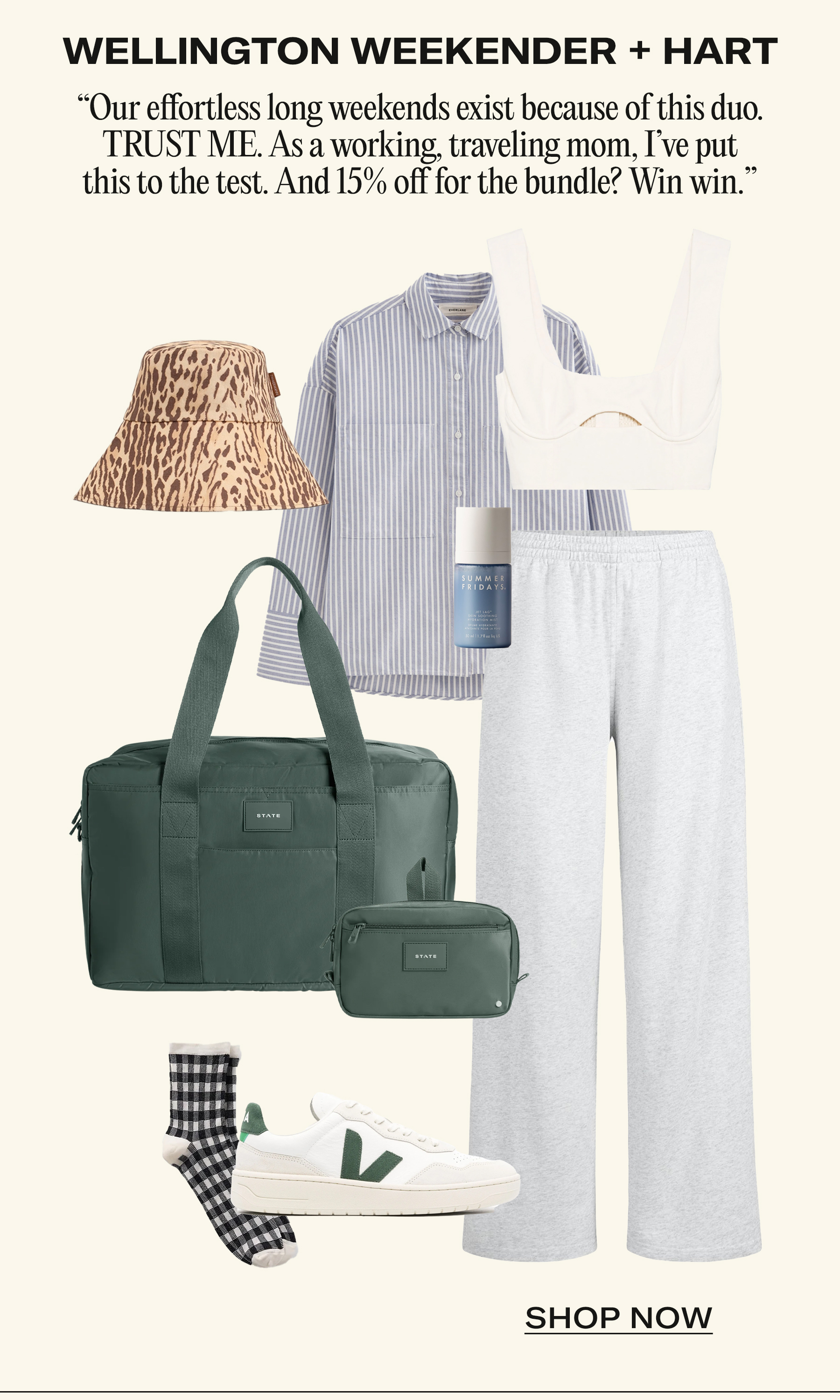 Shop Wellington Weekender + Hart