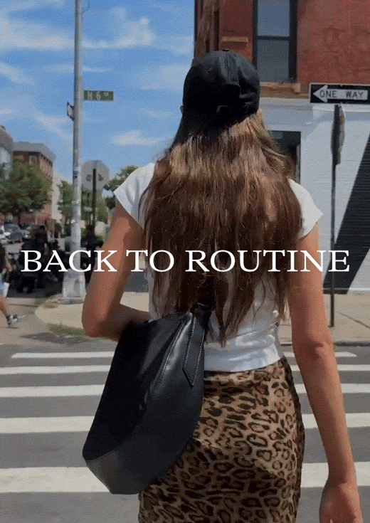 BACK TO ROUTINE