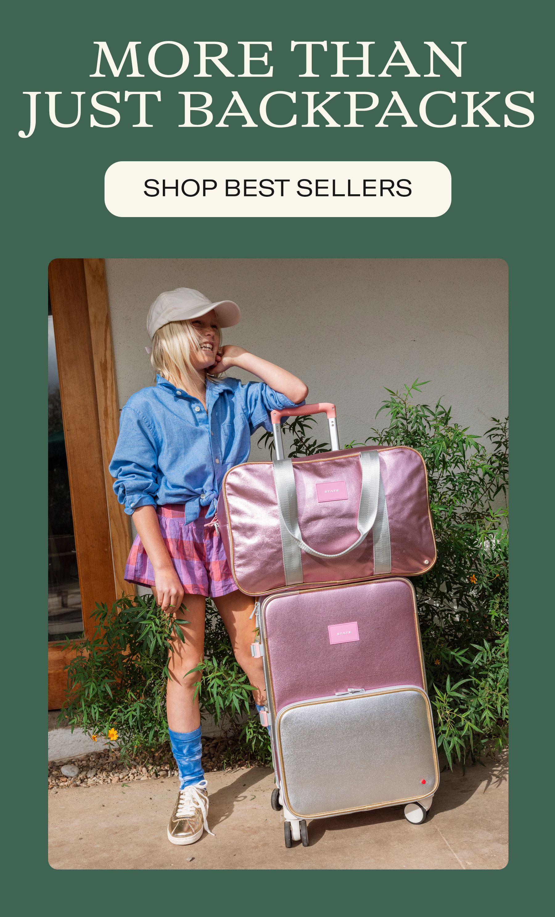More than just backpacks , shop best sellers