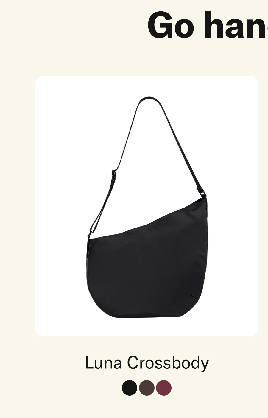 STATE Bags Luna Crossbody Black