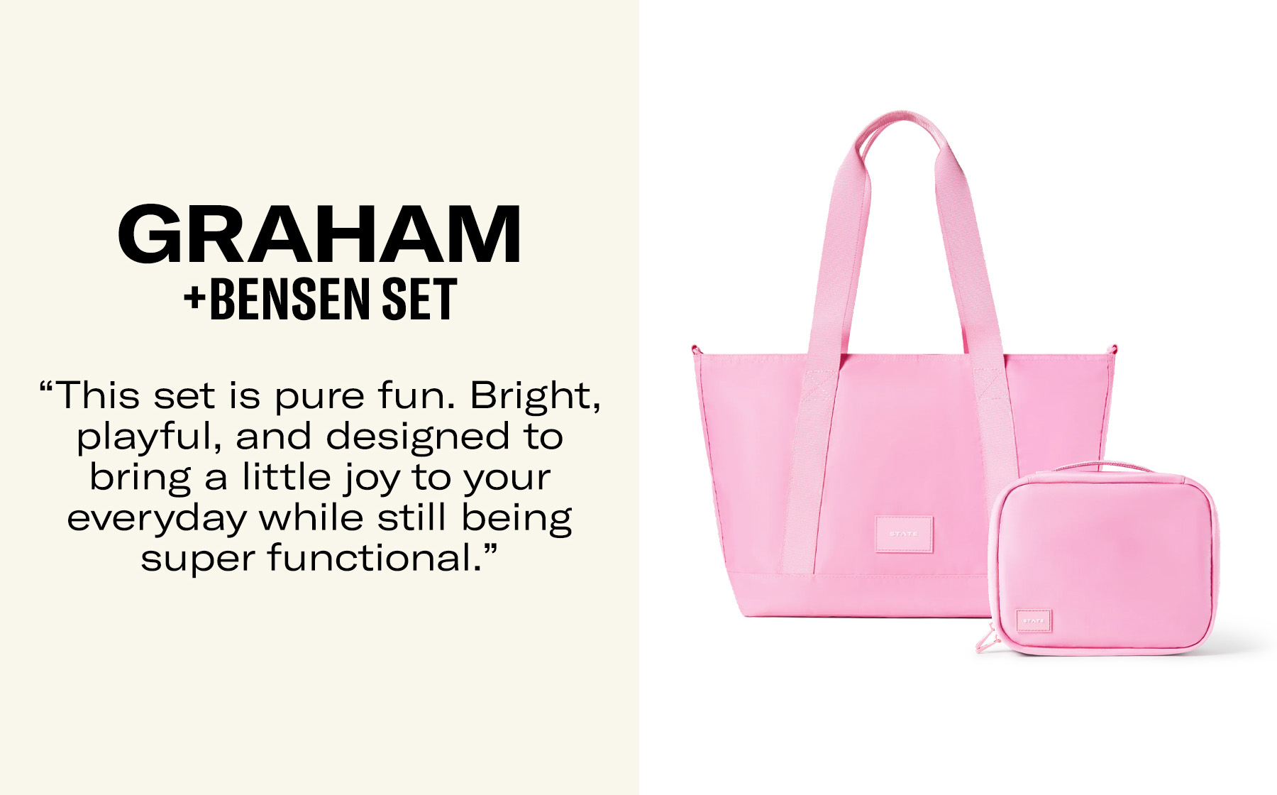 Graham Bensen Set Pink