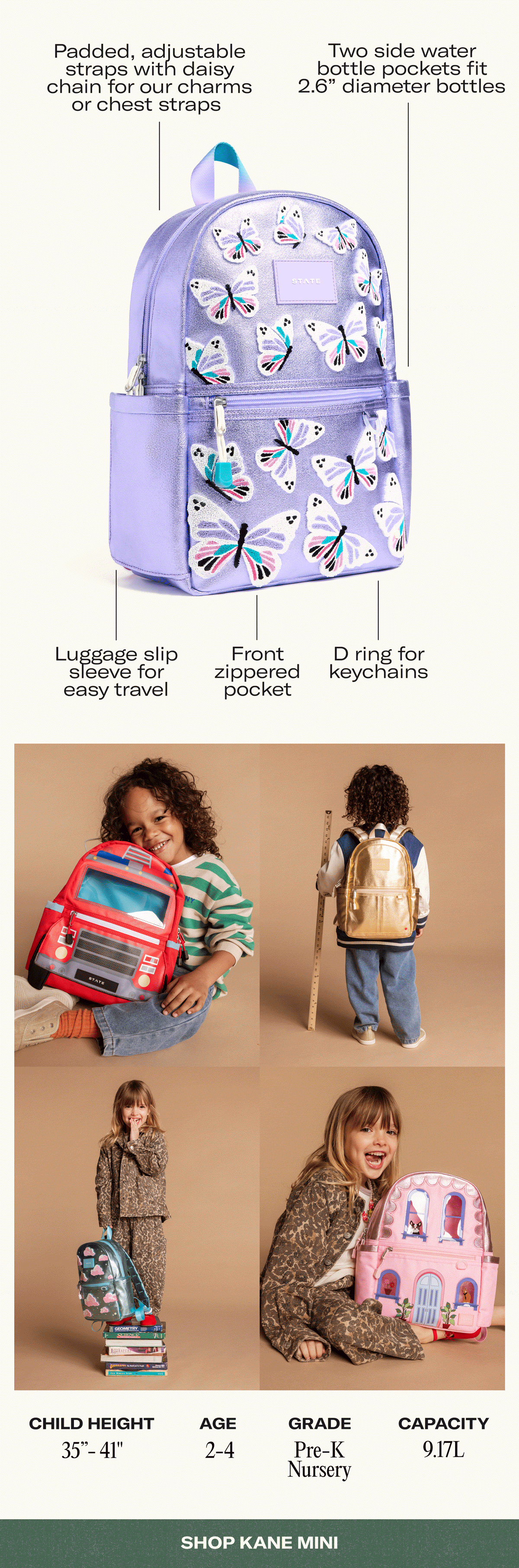 Shop the Kane Mini for Ages 2-4 