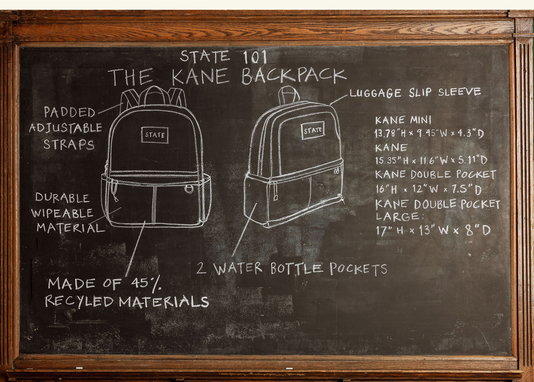 STATE 101 The Kane Backpack