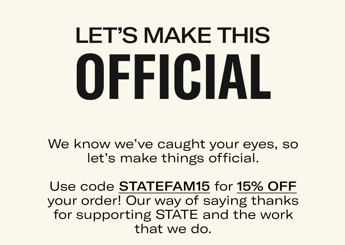 Let's Make It Official | CLAIM MY DISCOUNT