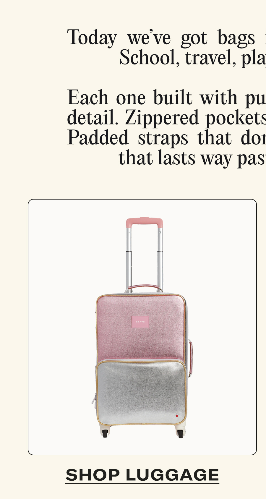 Shop Luggage