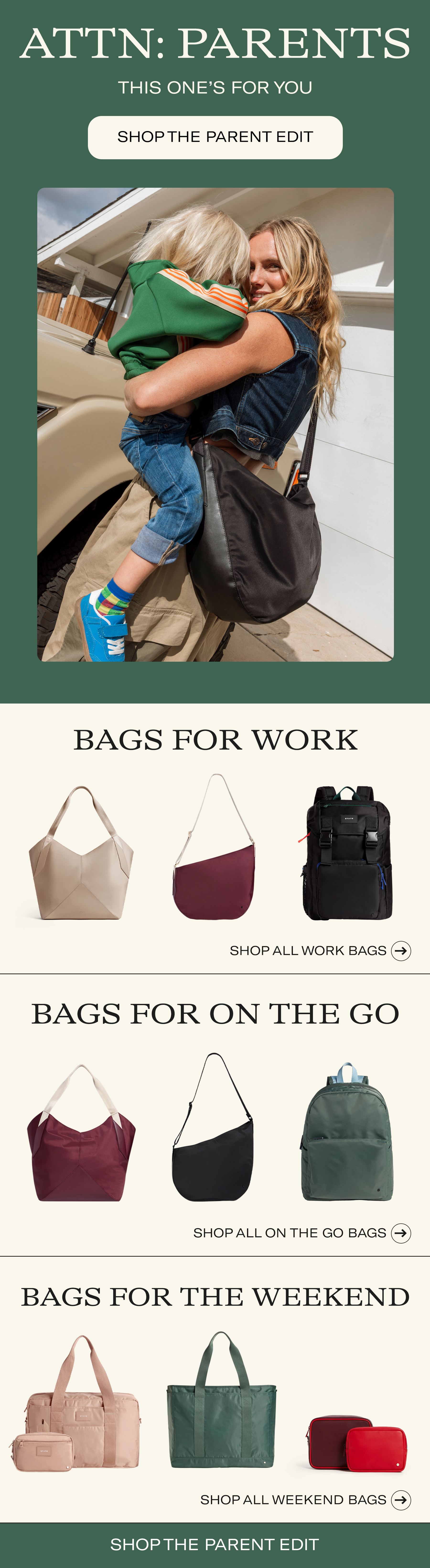 ATTN Parents this one's for you. SHOP THE PAREN EDIT