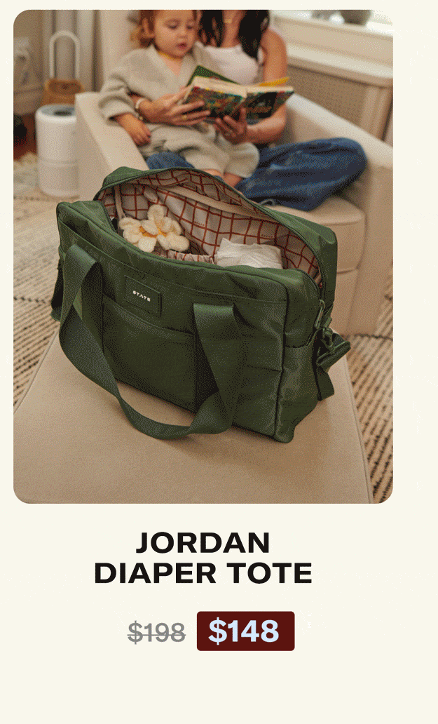 Personalize Jordan Diaper Tote Olive