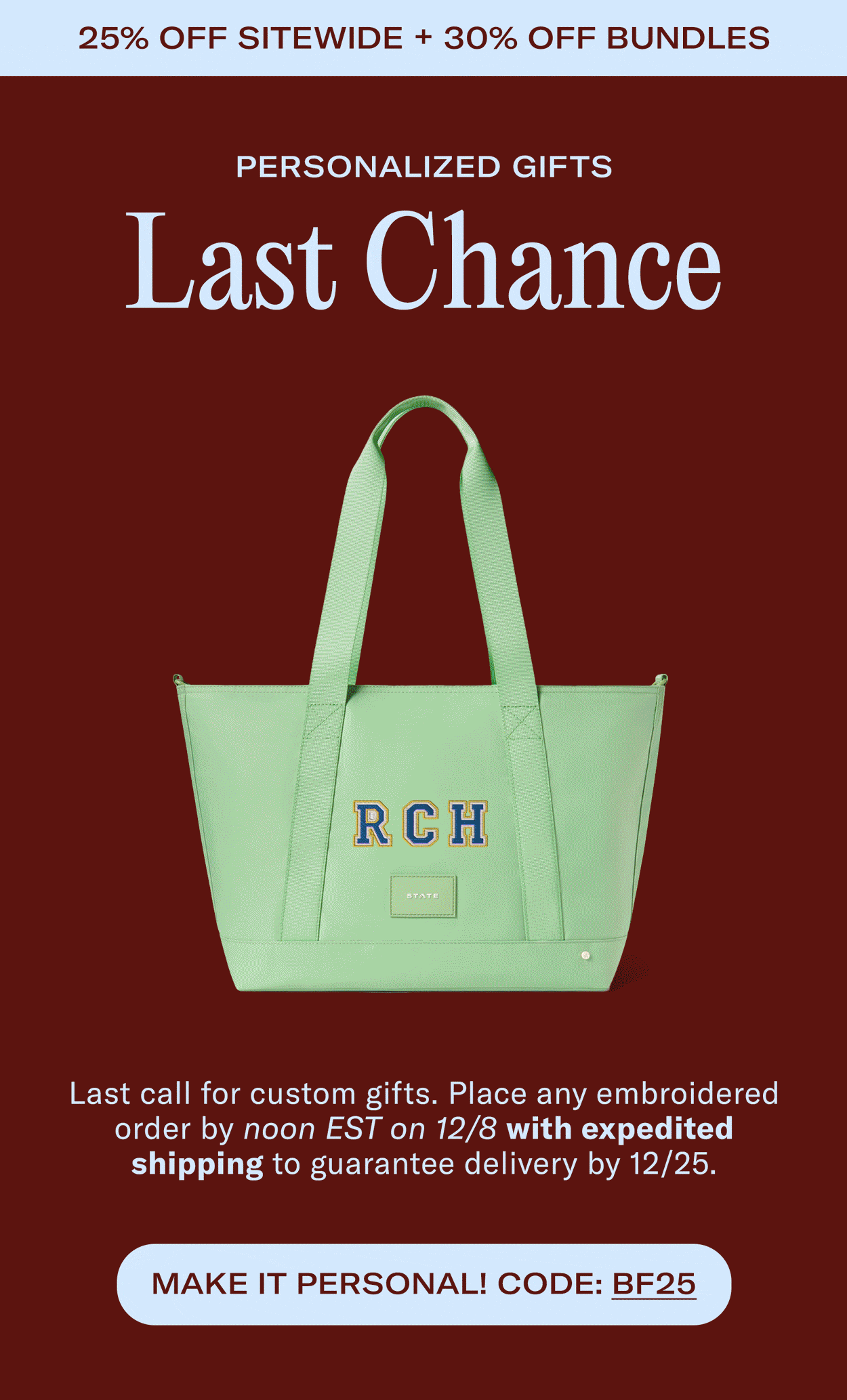 Personalized Gifts Last Chance