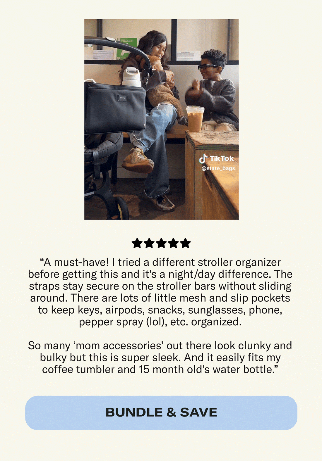 Bundle & Save Lorimer Diaper Backpack and Stroller Organizer Bundle