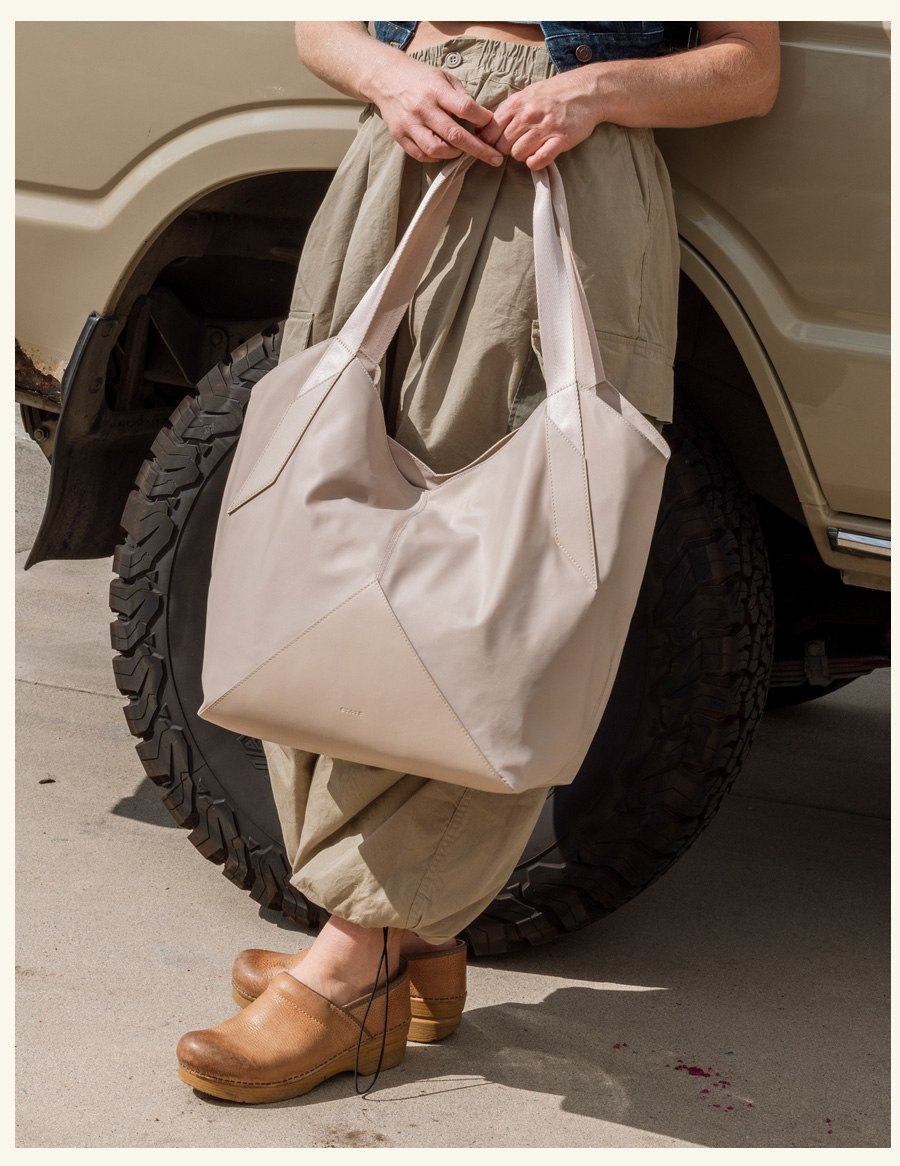 Mom holding beverly sand