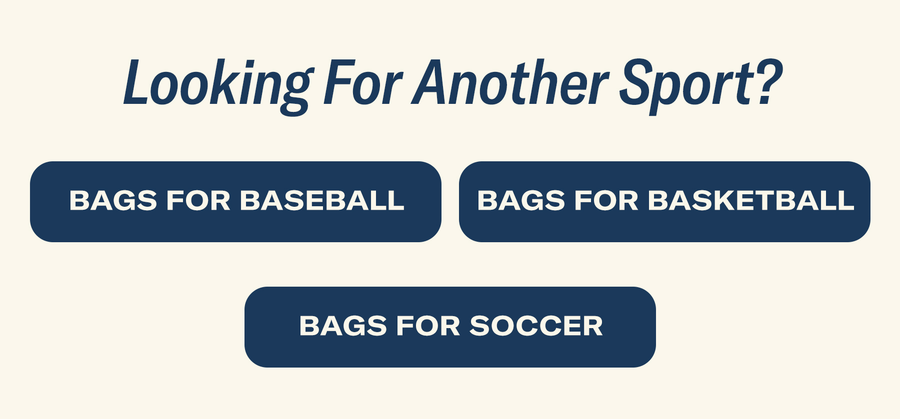 Looking for another sports?
