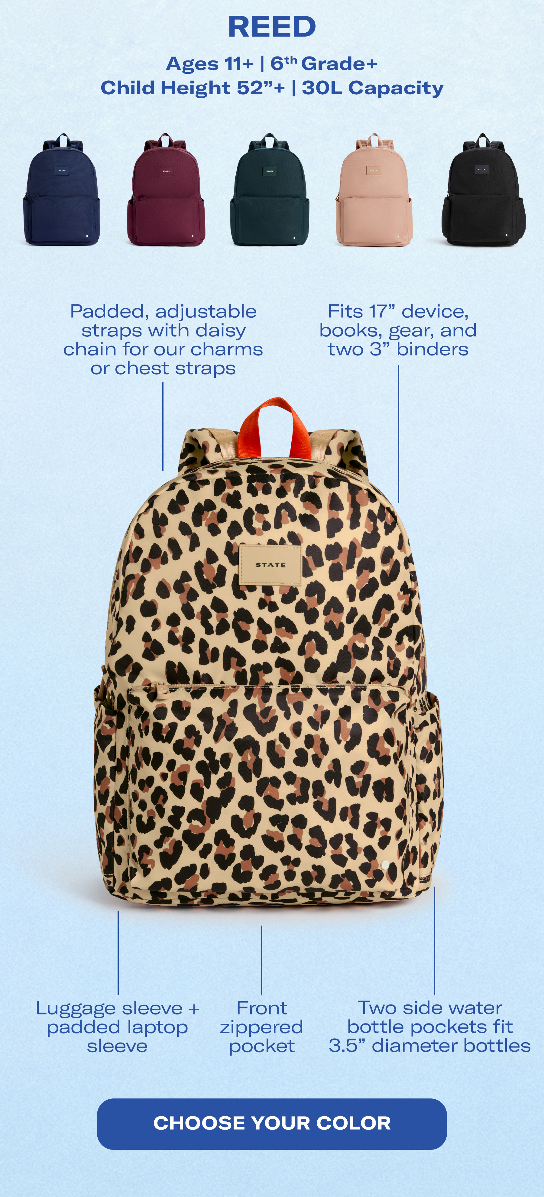 Reed Backpack Shop Now