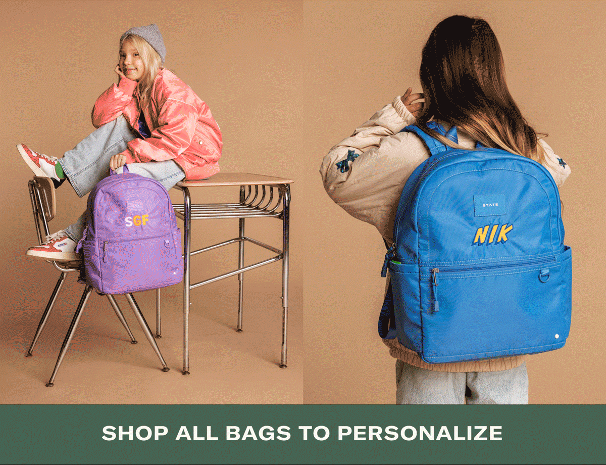 SHOP all bags to personalize