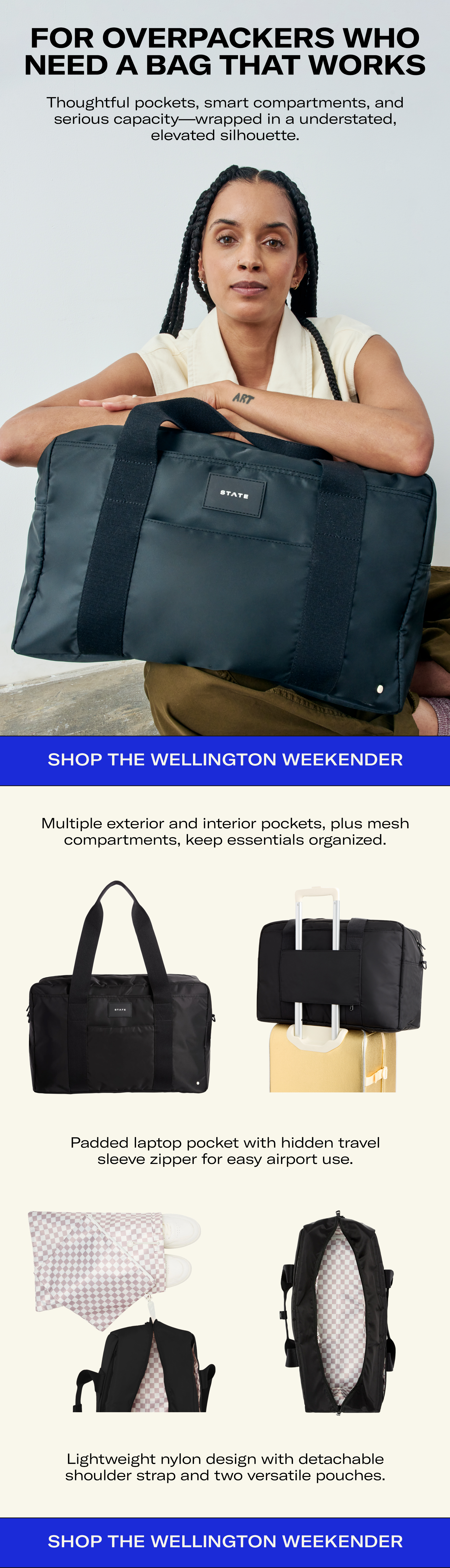 Shop the Wellington Weekender