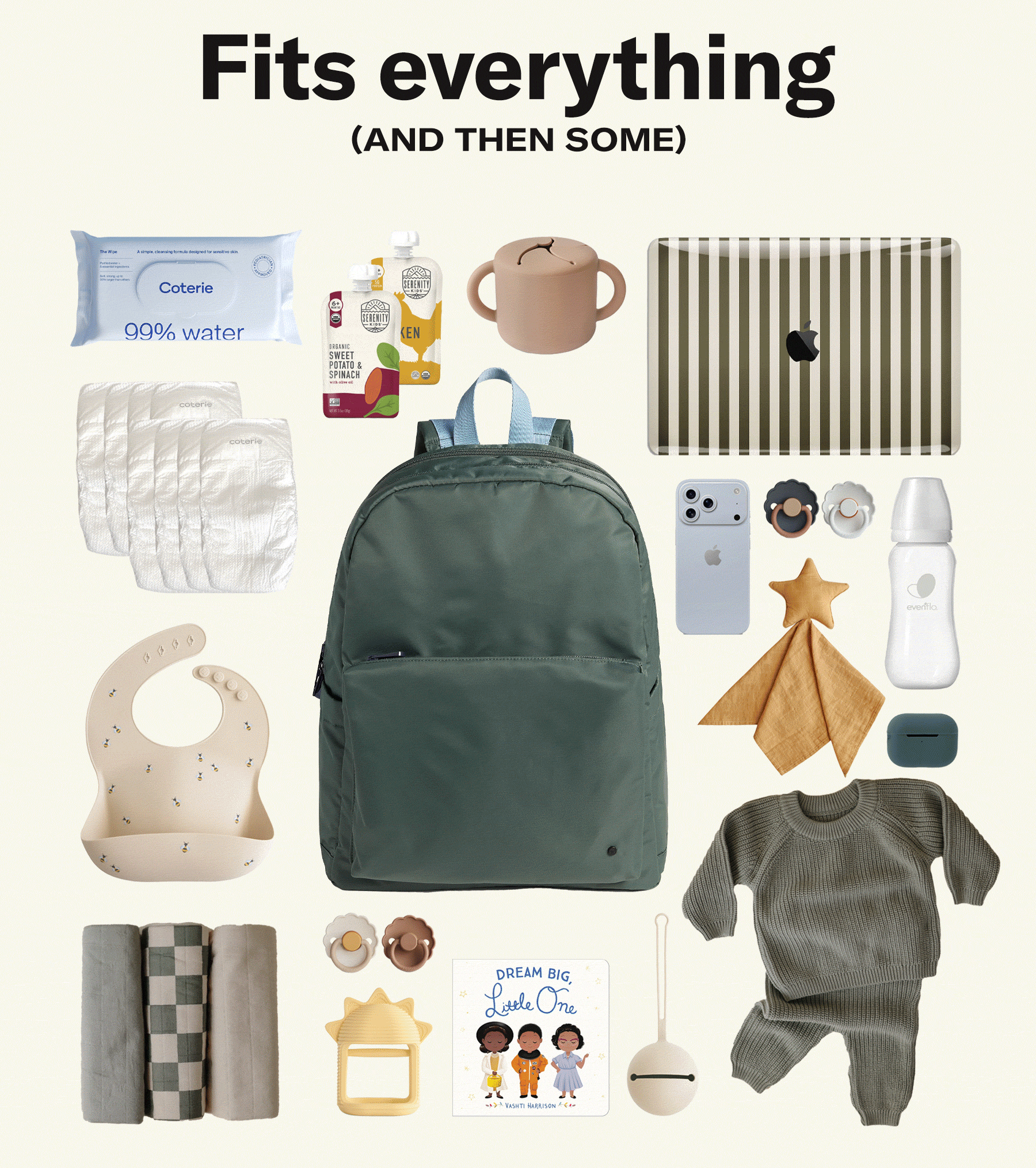 Fits everything (and then some)