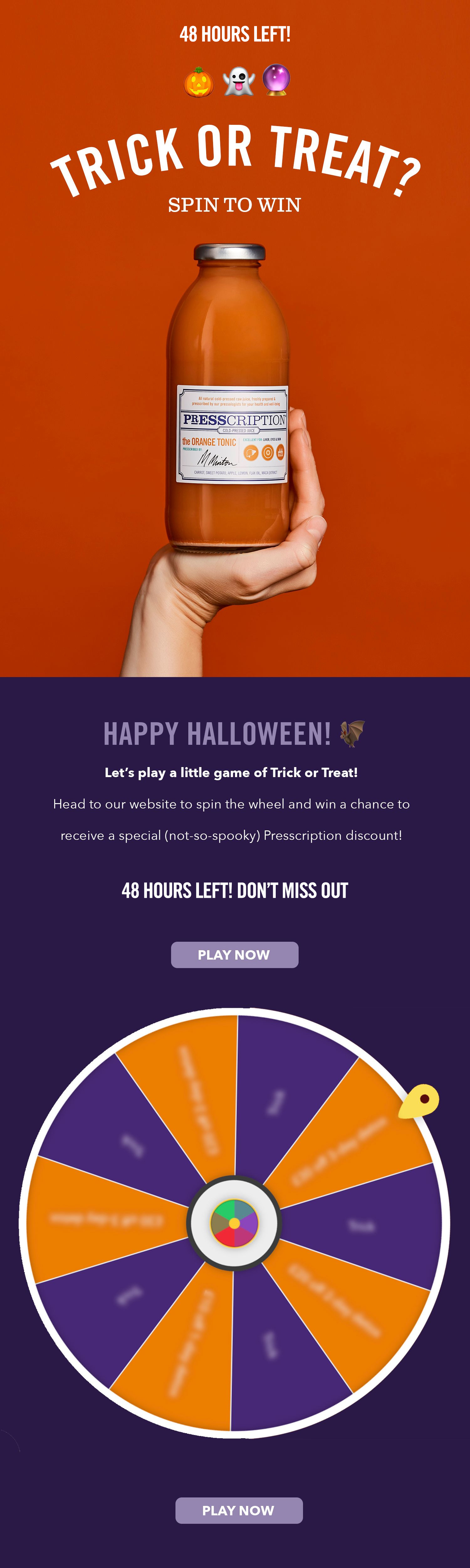 48 Hours Left! 👻 - Presscription