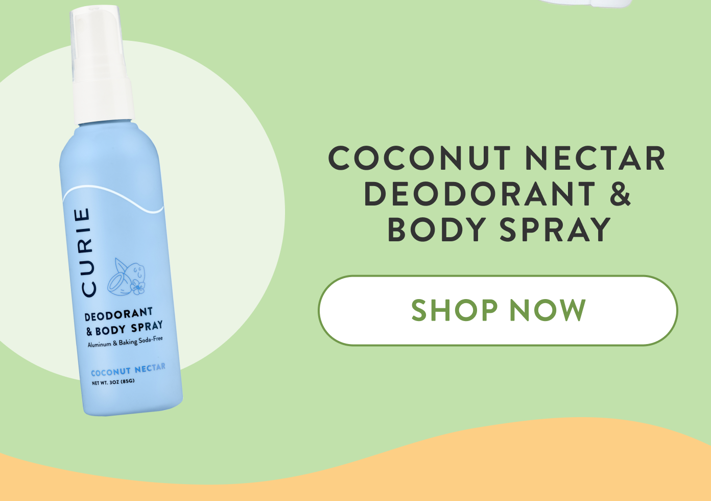 Coconut Nectar Deodorant & Body Spray