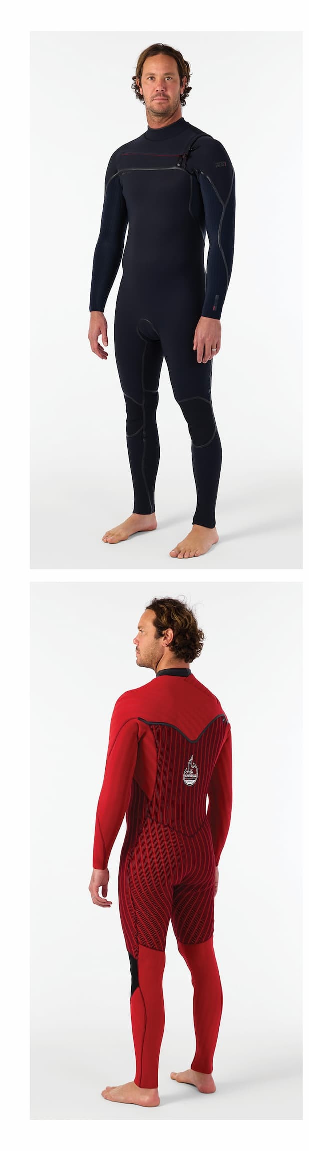 Hyperfreak Fire 4/3mm+ Chest Zip Full Wetsuit