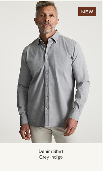 Denim Shirt Grey Indigo