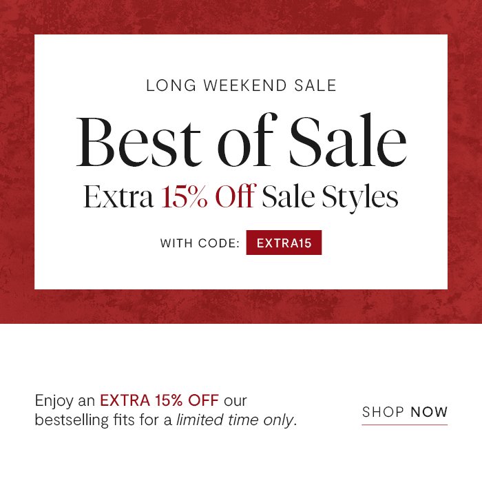 Long Weekend Sale Best of Sale