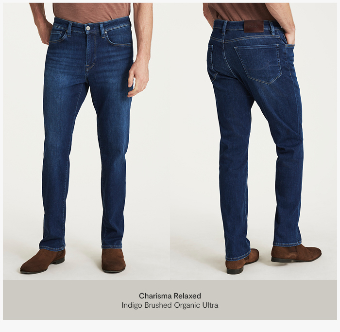 Charisma Relaxed Indigo Brushed Organic Ultra