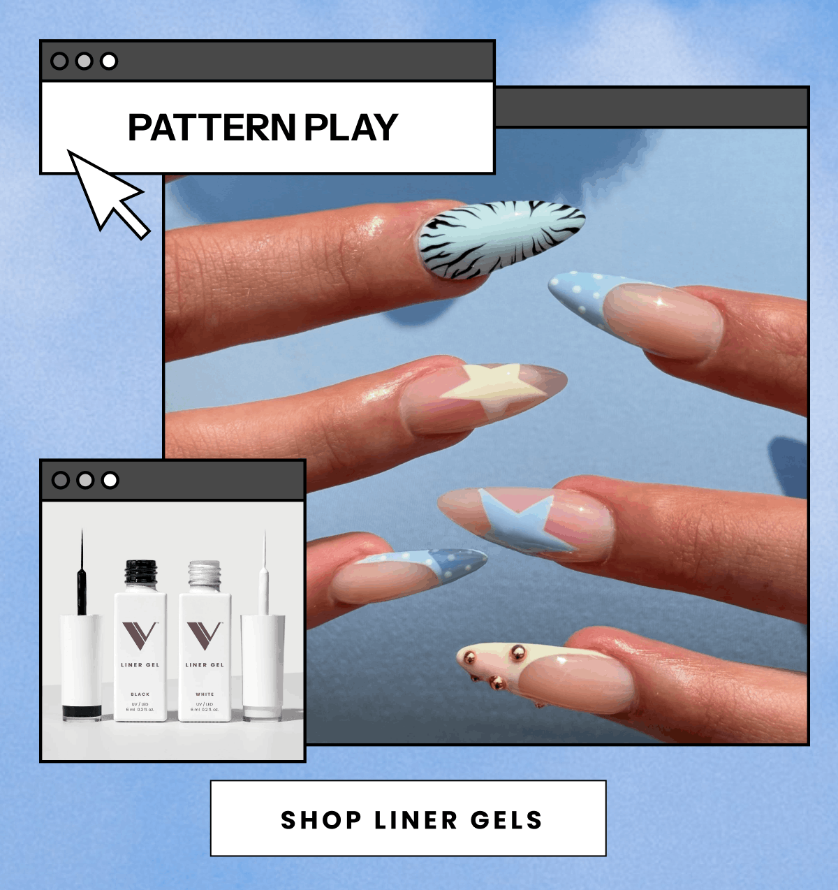 Pattern Play | Shop Liner Gels