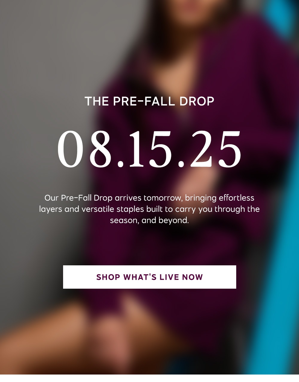 The Pre-Fall Drop