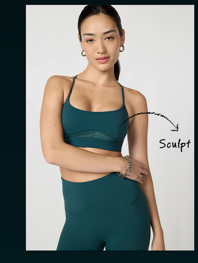 Shop Sculpt Cross Back Bra