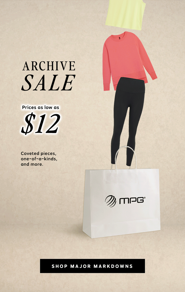 Our Lowest Prices Yet—Archive Sale | Shop Now