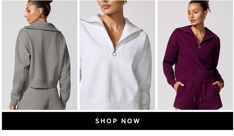 Luxefleece ¼ Zip Sweatshirt | Shop Now