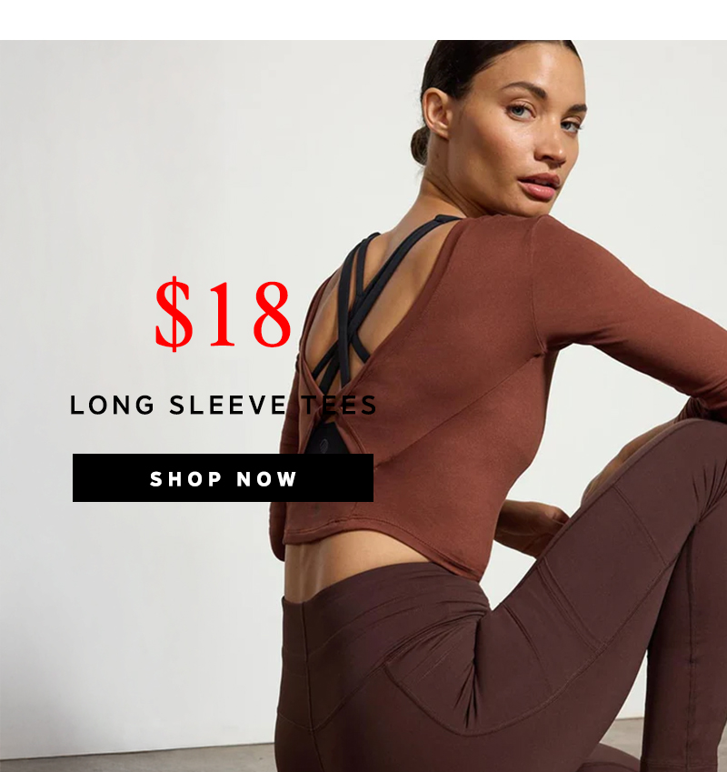 Long Sleeves $18 | Shop Now
