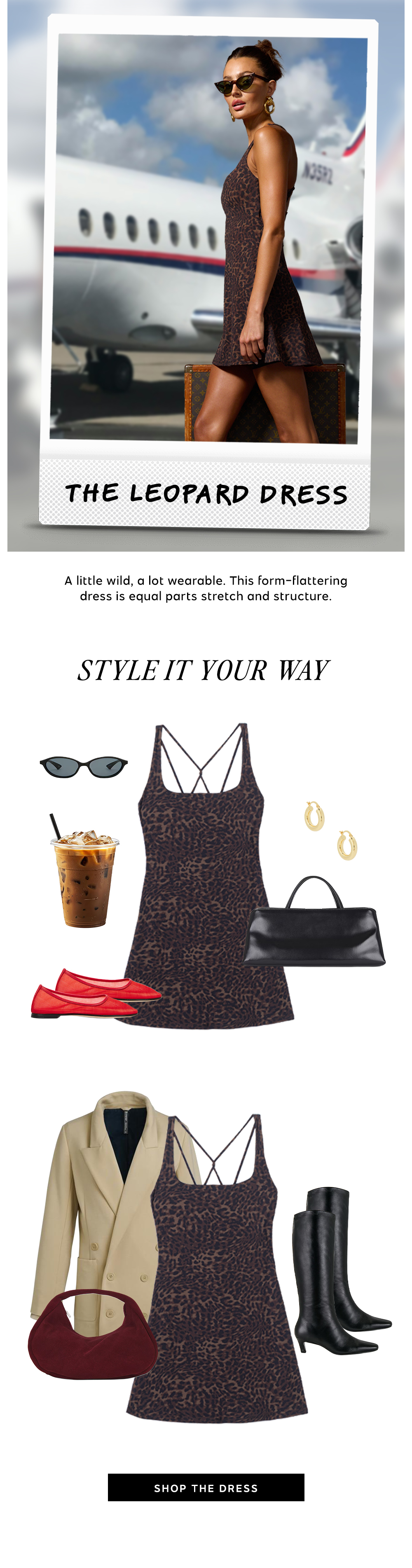 The Leopard Dress. Shop Now
