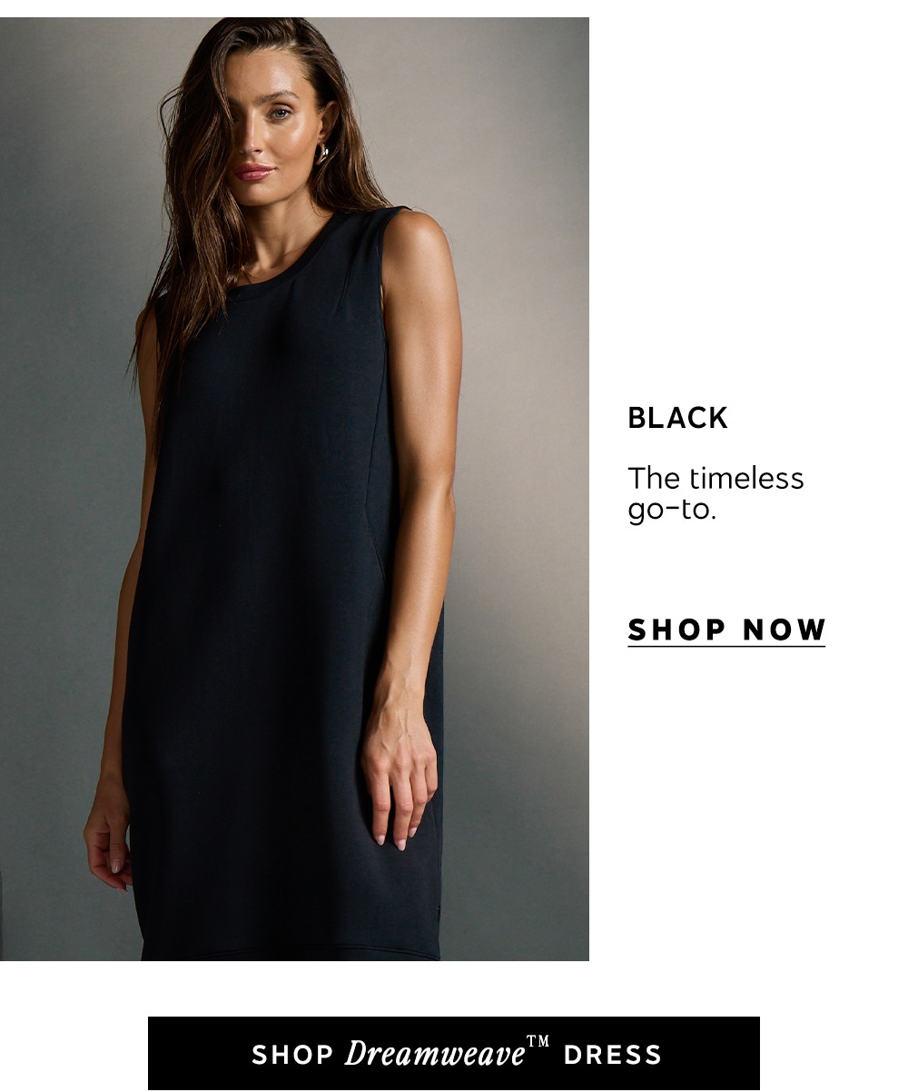 Shop Black Dreamweave Dress