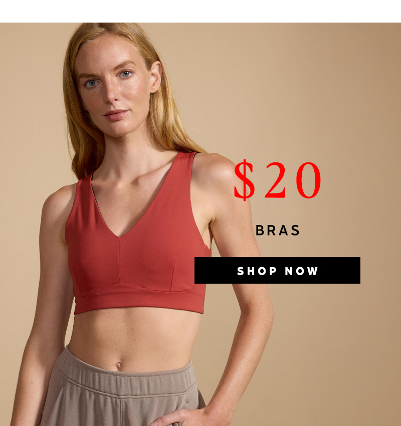Bras $20 | Shop Now